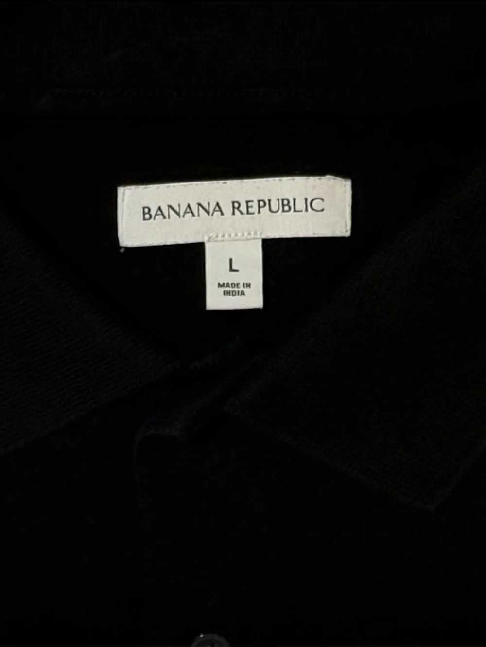 Banana Republic Men's Polo Trio - Navy, White & Black